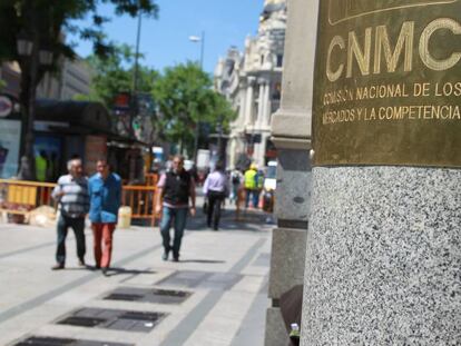 Sede de la CNMC, en la madrileña calle de Alcalá.  