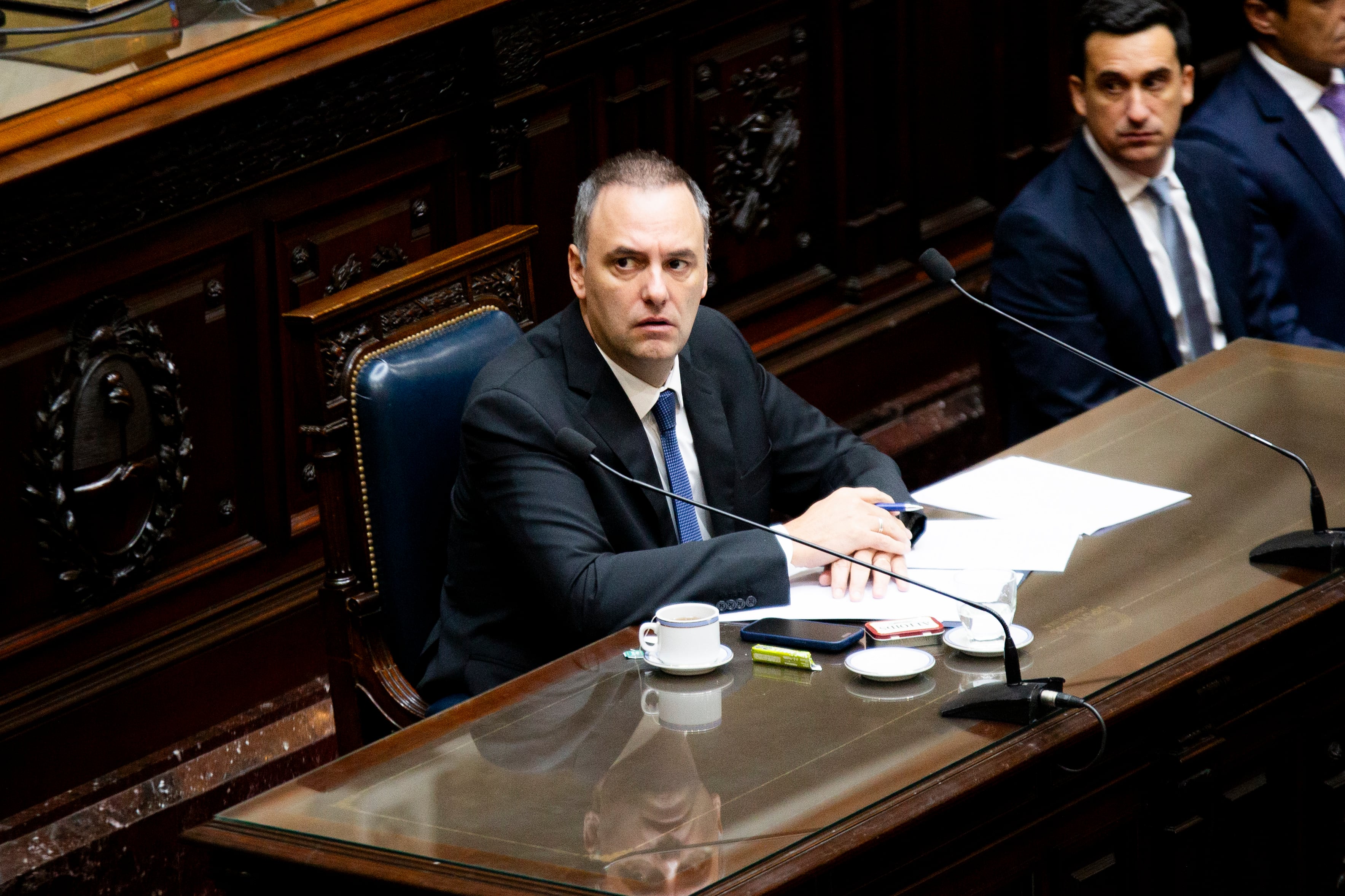 El Gobierno de Milei bloquea un intento de interpelar a su jefe de Gabinete en el Congreso