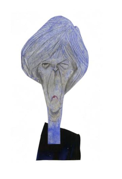 Theresa May. 