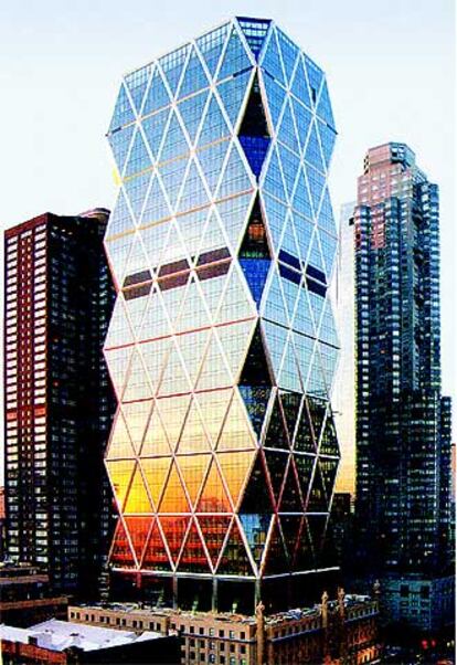 La torre Hearst en Nueva York.