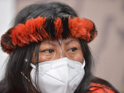 La líder indígena Alessandra Korap Munduruku.