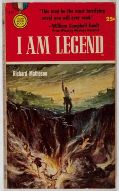 Portada de 'Soy leyenda', de Richard Matheson.