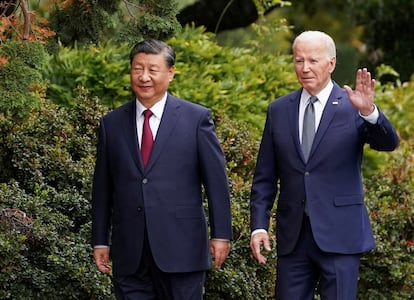 Biden y Xi Jinping