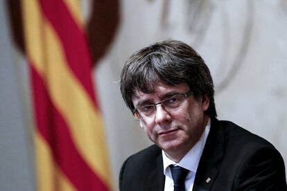  Carles Puigdemont.