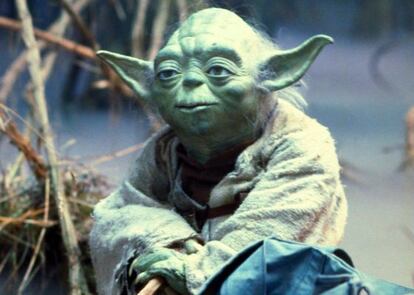 El personaje Yoda, creado por Stuart Freeborn.