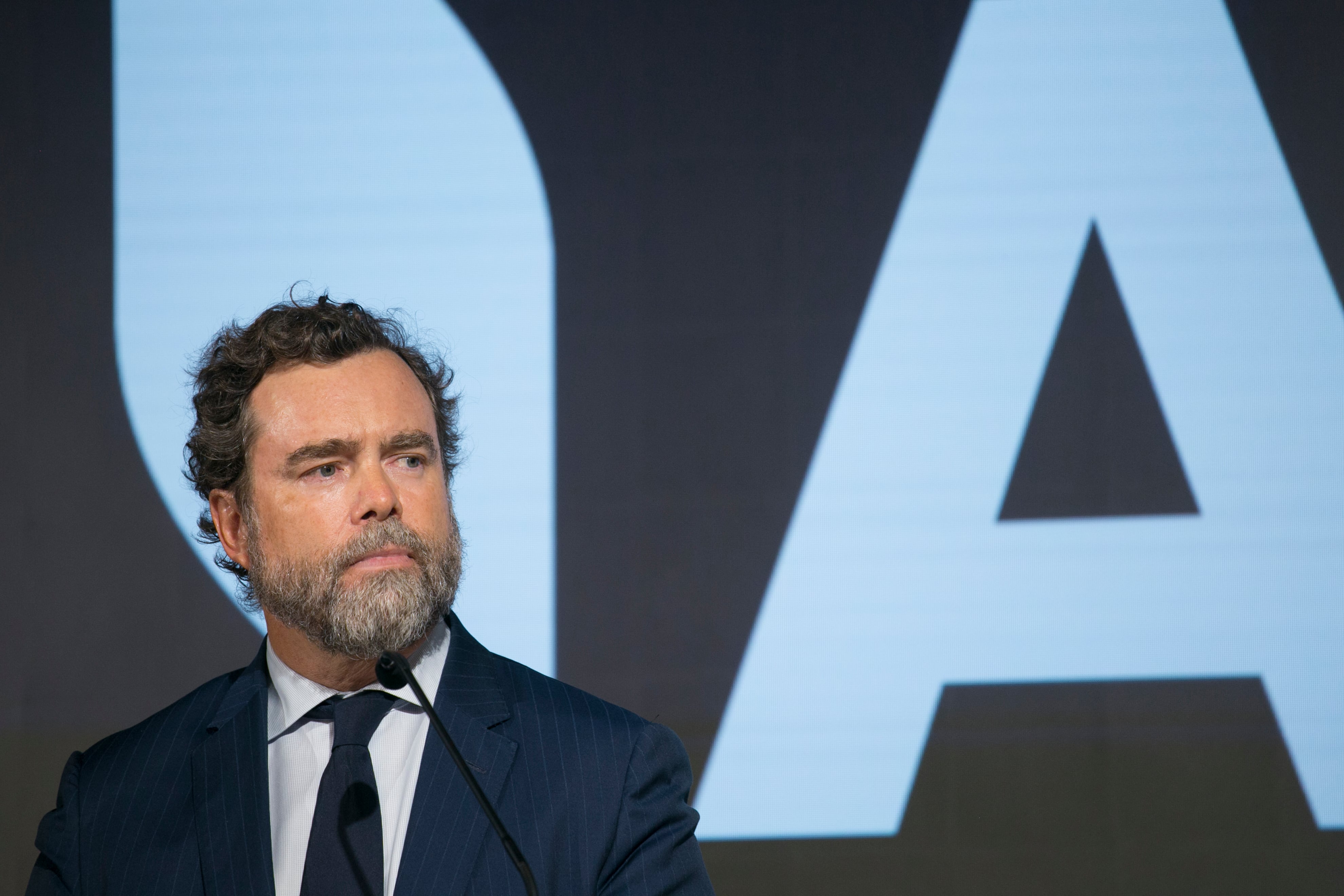 Iván Espinosa de los Monteros presents the Athena platform this Thursday in Madrid.