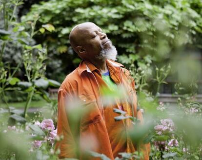 El músico 'new age' Laraaji en la actualidad.