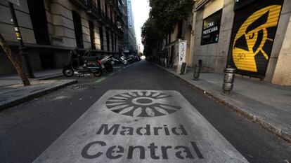 El recorte de Madrid Central de Almeida llega a los tribunales