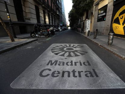 Emissions fall in Madrid city center thanks to new traffic restrictions