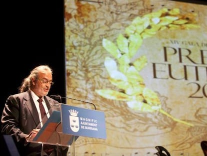 Pedro Rodríguez, en un acto de la Federació.