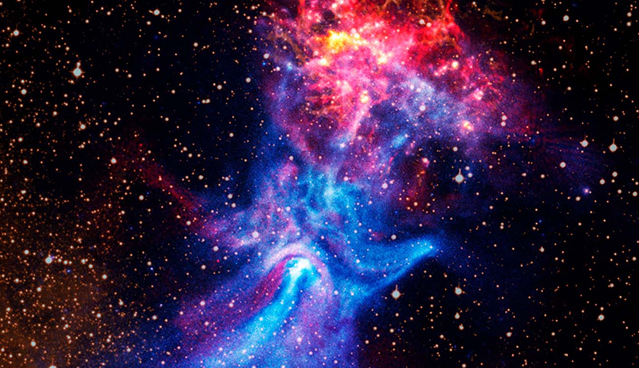 Imagen del pulsar Mano de Dios