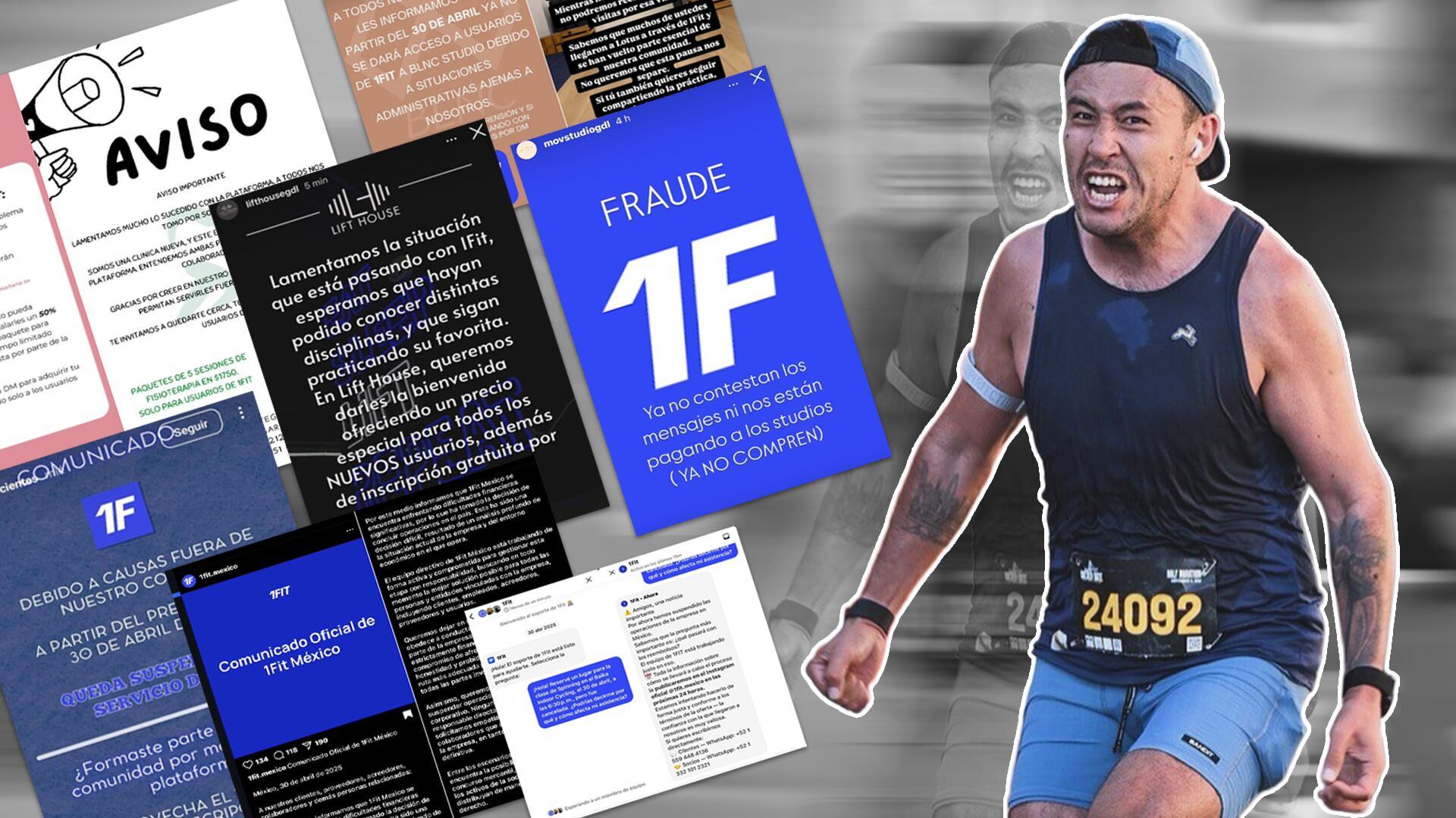 El empresario Murat Alikhanov y algunas de las denuncias en contra de 1Fit.