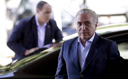 El vicepresident del Brasil, Michel Temer.