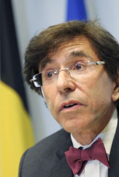 El primer ministro belga, Elio Di Rupo.