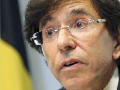 El primer ministro belga, Elio Di Rupo.