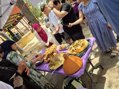 Encuentro intercultural celebrado en Villamalea (Albacete), en una imagen cedida por el Ayuntamiento.