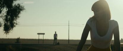Jesús Gallego y Natalia de Molina, en 'Pozoamargo'.