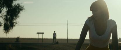 Jes&uacute;s Gallego y Natalia de Molina, en &#039;Pozoamargo&#039;.