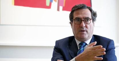 Antonio Garamendi, presidente de la CEOE.