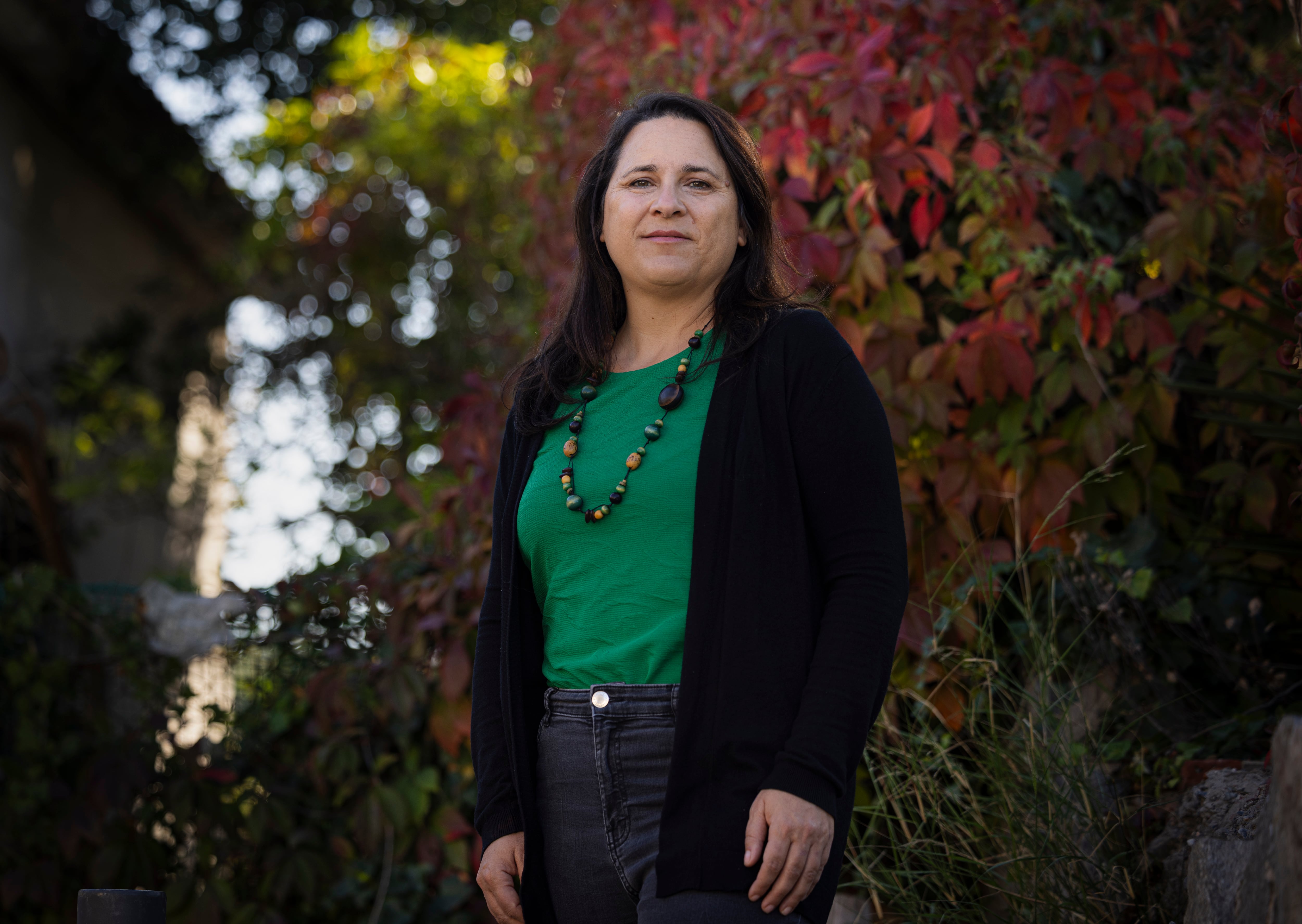 Paola Pezzini, fotografiada en Valldoreix. 