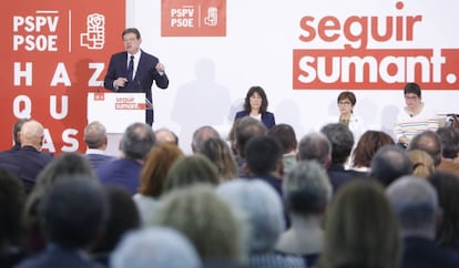 Ximo Puig, en la presentación del programa este lunes en el Centre de CUltura de Valencia.