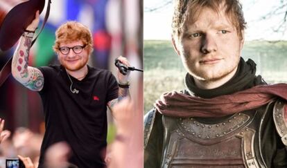 Uma das surpresas da estreia da sétima temporada de 'Game of Thrones' foi a aparição do cantor <b>Ed Sheeran</b>. A participação do artista que canta sobre Barcelona era conhecida desde março passado, e na cena o artista interpreta um soldado Lannister que se senta ao lado de Arya e saboreiam um vinho e um coelho em grupo.