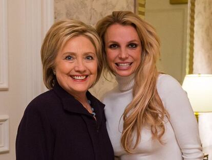 Britney y Hillary