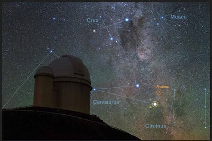 Imagen del European Southern Observatory.