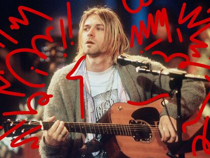 Kurt Cobain: cómo un cárdigan sucio de segunda mano se convirtió en el objeto de deseo de los noventa