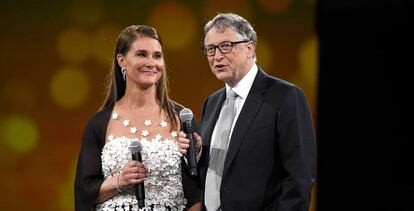 Melinda and Bill Gates, in 2018.