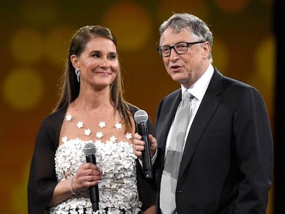 Melinda and Bill Gates, in 2018.