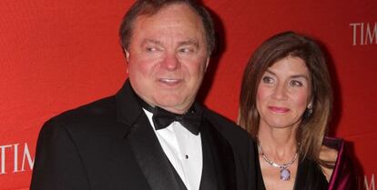 Harold Hamm y su hasta ahora esposa.