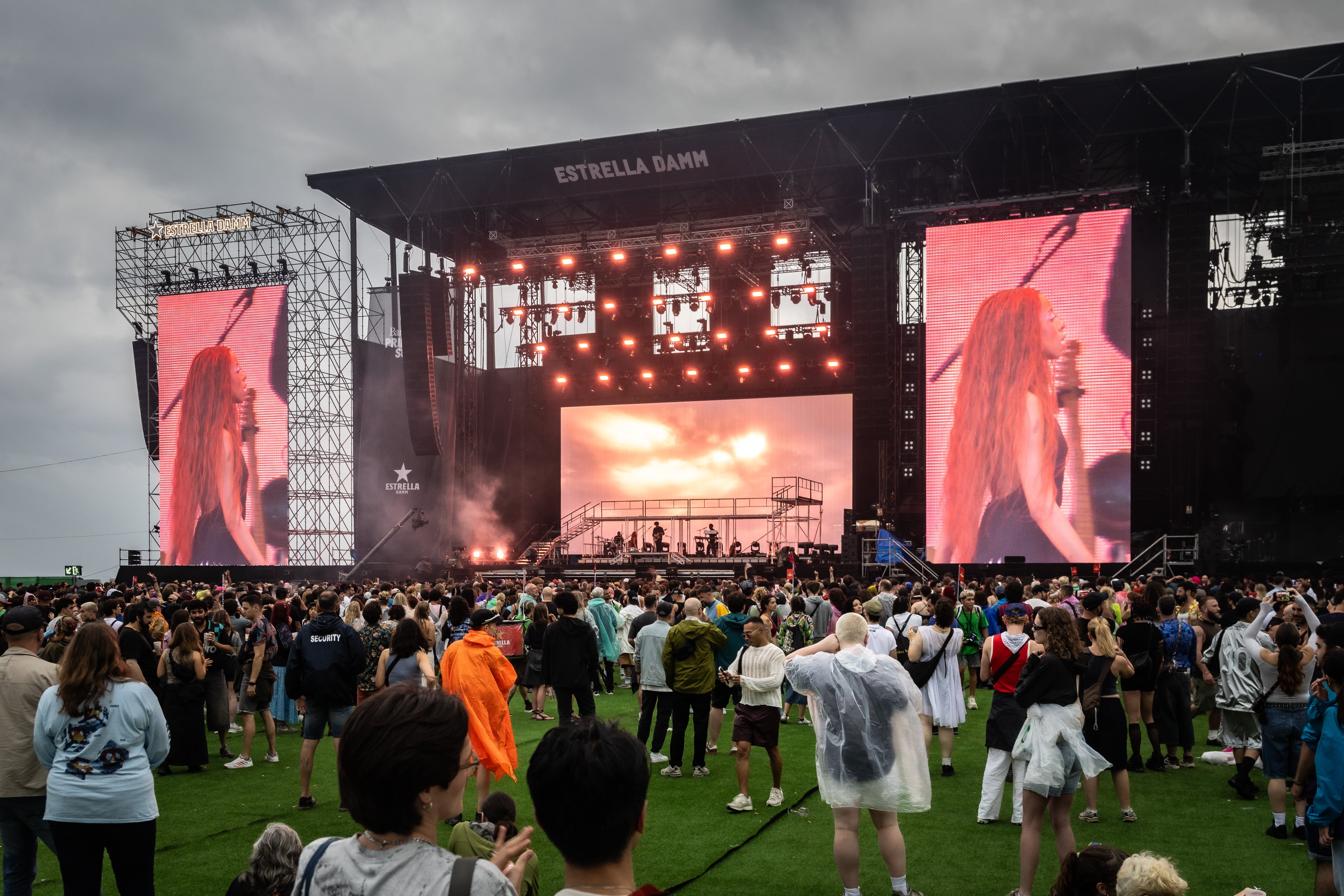 El Primavera Sound cancela temporalmente parte de sus conciertos de este jueves por la lluvia