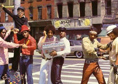 Portad de 'The Message' de Grandmaster Flash and the Furious Five.