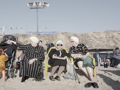 La playa de Nordau o Hof Hadatiyim, al norte de Tel Aviv, está reservada para uso exclusivo de mujeres ortodoxas los martes, jueves y domingos.