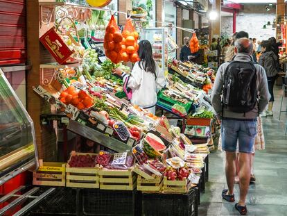 Un mercado de abastos en Aragón.