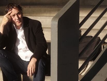 Adam Lowe, ayer en Sevilla.