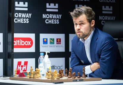 Magnus Carlsen, en septiembre durante el torneo Norway Chess en Stavanger (Noruega)