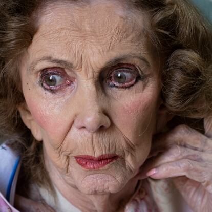 Laura Morán, de 93 años se encuentra en su hogar en Lomas de Tecamachalco, Estado de México. 