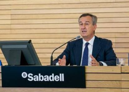 César González-Bueno, consejero delegado de Banco Sabadell