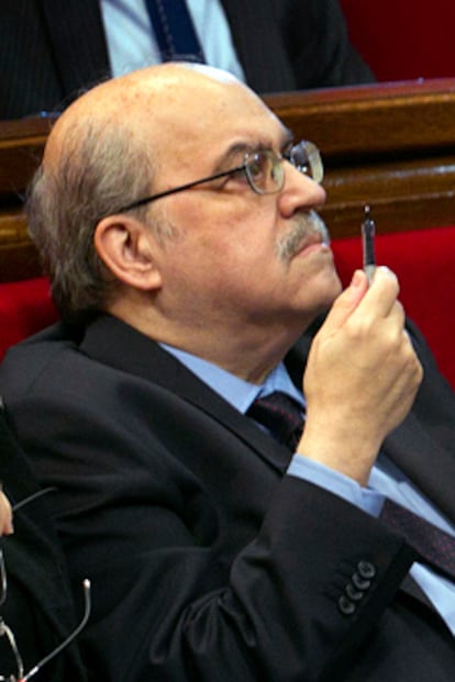 Andreu Mas-Colell, Consejero de Economía de la Generalitat.