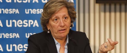 Pilar González de Frutos, presidenta de Unespa.