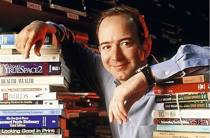 Jeff Bezos, fotografiado en 1997, tres años después de fundar Amazon.