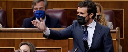 El líder del Partido Popular, Pablo Casado.