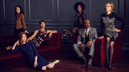 Protagonistes de 'The Good Fight'.