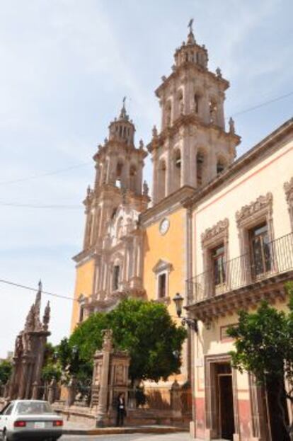 Santuario de Nuestra Señora de La Soledad, en el pueblo mágico de Jerez.