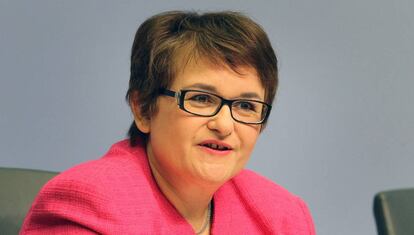 Sabine Lautenschlaeger, en una imagen de archivo.
