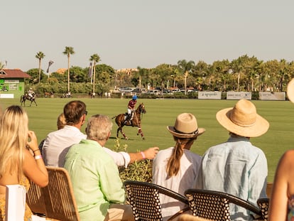 Uno de los partidos disputados en el Ayala Polo Club.