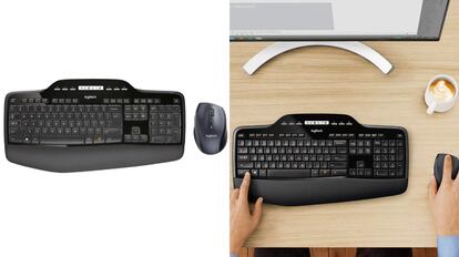 teclado y ratón logitech, logitech amazon, teclado y ratón inalámbricos, packs de teclado y ratón, accesorios informática, comprar pack de teclado y ratón, los mejores packs de teclado y ratón