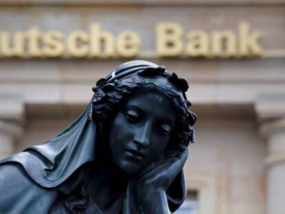 Sede del Deutsche Bank en Fráncfort, Alemania.